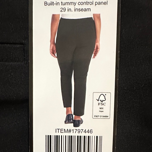 Hilary Radley Classic Black Trousers XXL - Picture 5 of 5